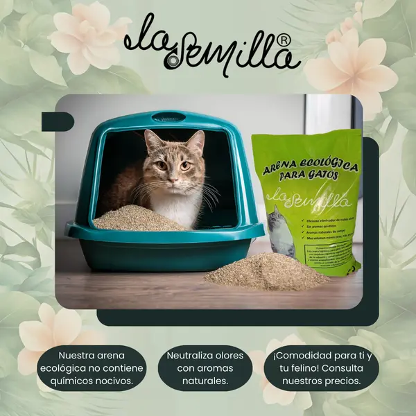 imagen ARENA ECOLOGICA PARA GATOS